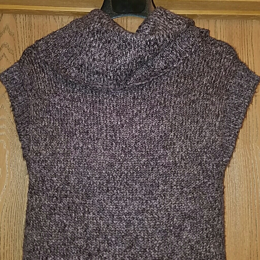Nine West purple cowl neck knit tunic - Picture 6 of 8